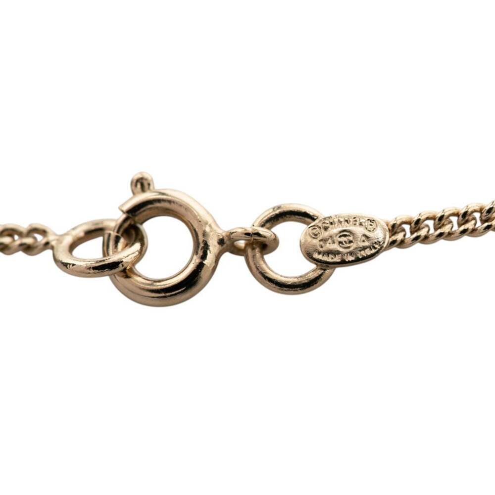 Chanel Cc Logo Chain Bracelet Metal #266346C60B - Picture 5 of 5